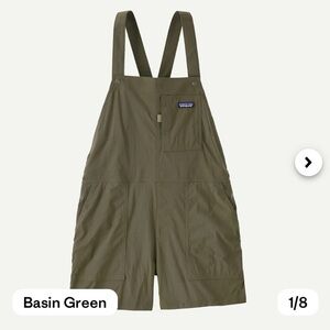 Patagonia Outdoor Everyday Overalls | Basin Green | size large
